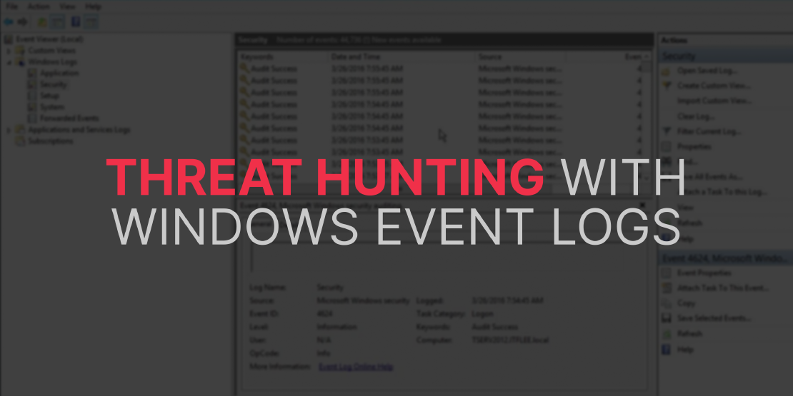 Threat Hunting with Windows Event Logs